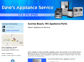 davesapplianceserviceandparts.com
