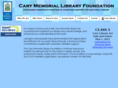 carymemoriallibraryfoundation.org