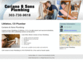 corianoandsonplumbing.com