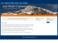 justwritecommunication.com