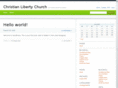 christianlibertychurch.com