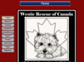canadawestierescue.com