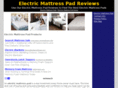 electricmattresspadreviews.com