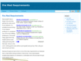 premedrequirements.org