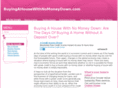 buyingahousewithnomoneydown.com