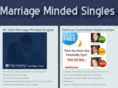 marriagemindedsingles.net