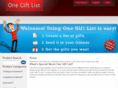 onegiftlist.co.uk