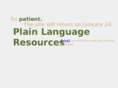 plainlanguageresources.com