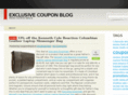 exclusivecouponblog.com
