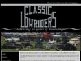 classiclowriderscarclub.com