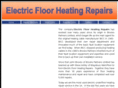 electricfloorheatingrepairs.com
