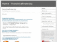 franchisefinder.biz