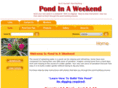 pondinaweekend.com