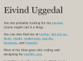 uggedal.com