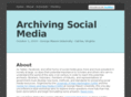 archivingsocialmedia.org