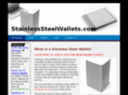 stainlesssteelwallets.com