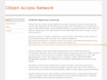 citizenaccessnetwork.com