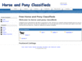 horseandponyclassifieds.com