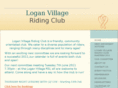 loganvillageridingclub.com