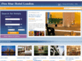 fivestarhotellondon.com