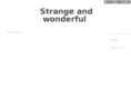 strangeandwonderful.com