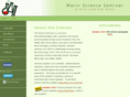 marinscienceseminar.com