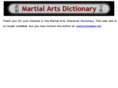 martialartsdictionary.com