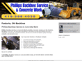 phillipsbackhoeservice.com