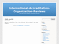 internationalaccreditationorganizationreviews.com