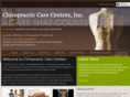 chiropracticcarecenters.net