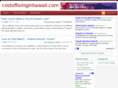 costoflivinginhawaii.com