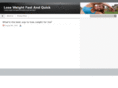 loseweightfastandquick.com