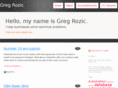 gregrozic.com
