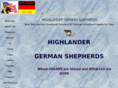 highlandergermanshepherds.com