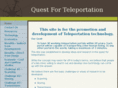 questforteleportation.com