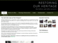 restoringheritage.com