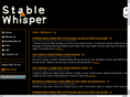 stablewhisper.com