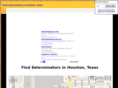 exterminatorsinhoustontexas.com