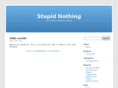 stupidnothing.com