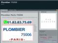 plombier75006.com