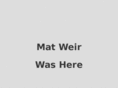 matweir.com