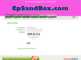 cpsandbox.com