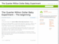 quartermilliondollarbaby.com