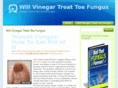 willvinegartreattoenailfungus.com