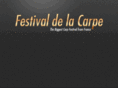 festivaldelacarpe.com