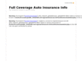fullcoverageautoinsuranceinfo.com