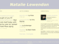 natalielewendon.com