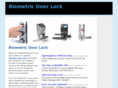 biometricdoorlock.org