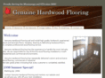 genuinehardwoodflooring.com