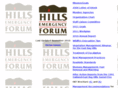 hillsemergencyforum.org